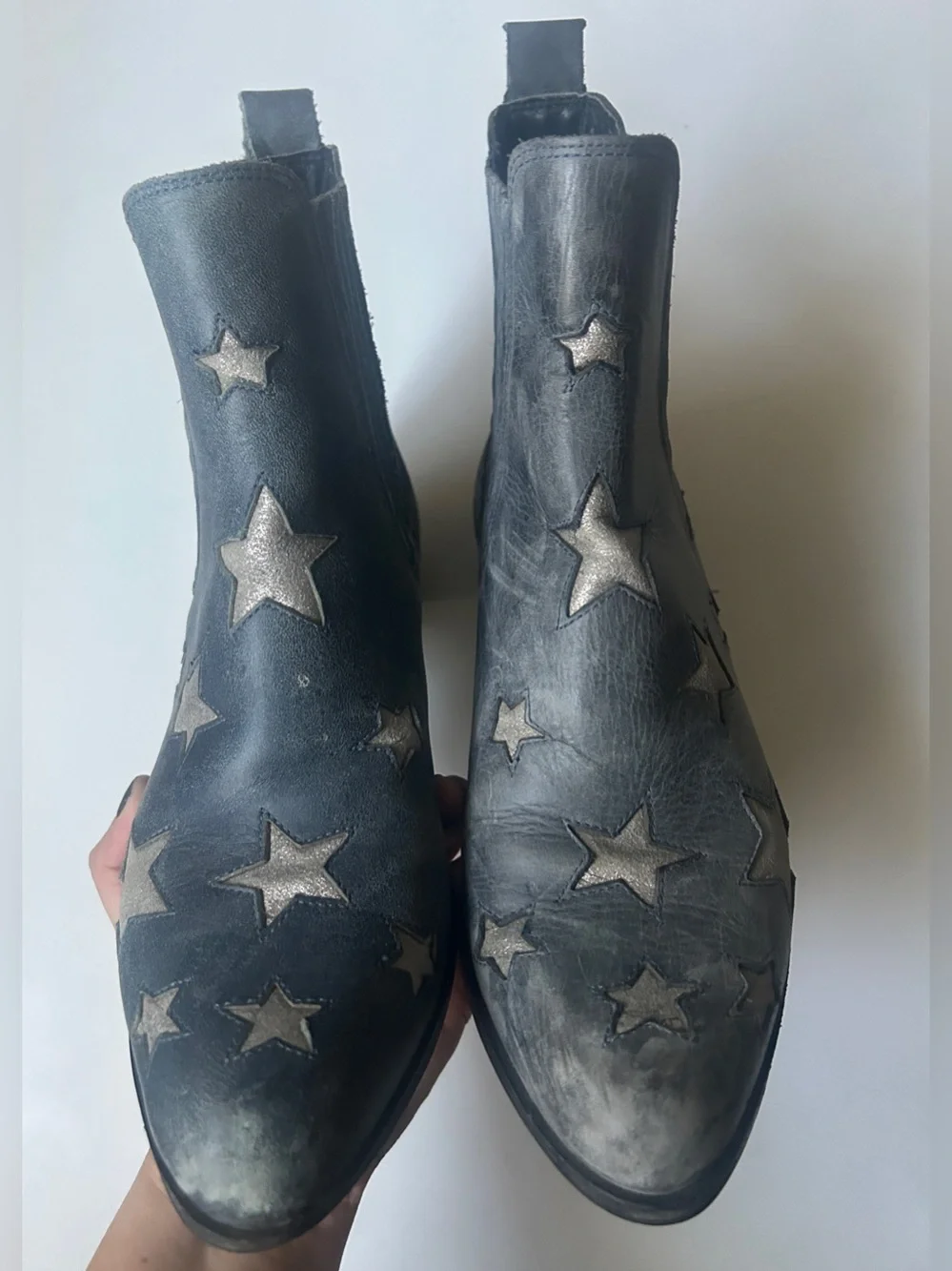 Womens Matisse Cowgirl Leather Boots 7.5